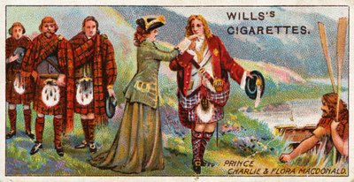 Prins Charlie og Flora Macdonald av English School