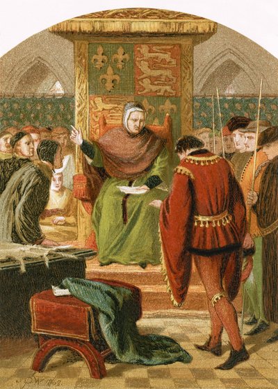 Prins Henry foran dommer Gascoigne av English School