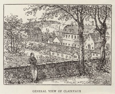 Prins Krapotkine ved Clairvaux (gravering) av English School