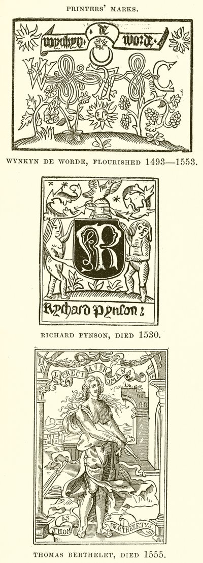 Skrivere merker av English School