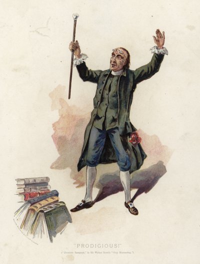 Prodigious!, Dominic Sampson i Sir Walter Scott Guy Mannering av English School