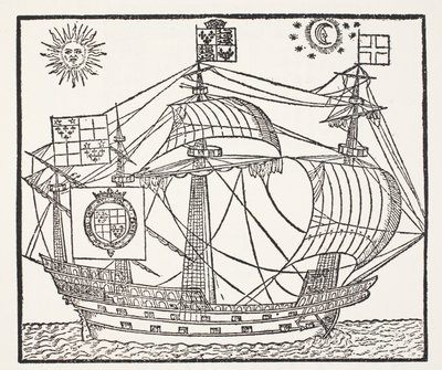 Prognostication everlasting, av L. & T. Digges, trykt av T. Marshe, London, 1576 av English School