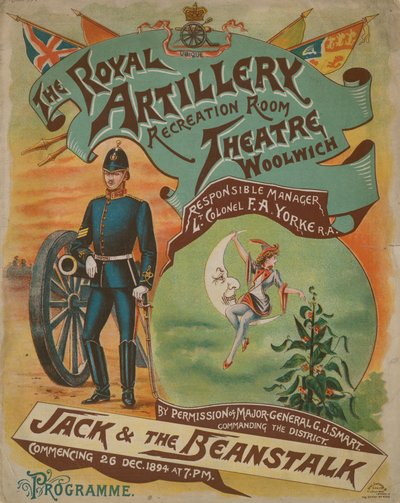 Program for Jack & the Beanstalk av English School