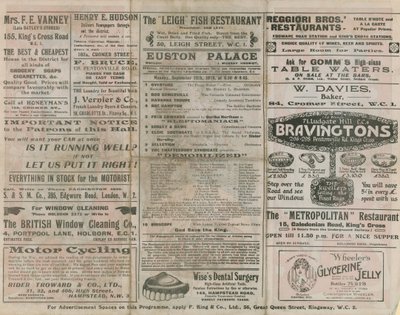 Program for The Euston av English School