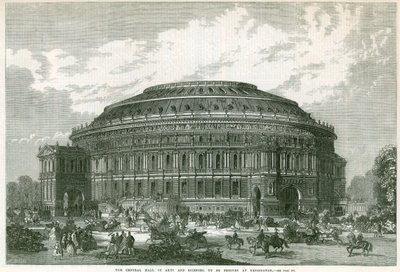 Foreslått Royal Albert Hall av English School
