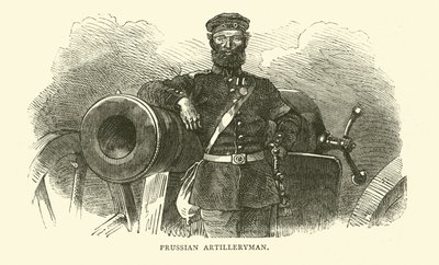 Preussisk artillerist, september 1870 av English School