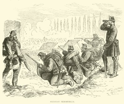 Preussiske trefninger, februar 1871 av English School