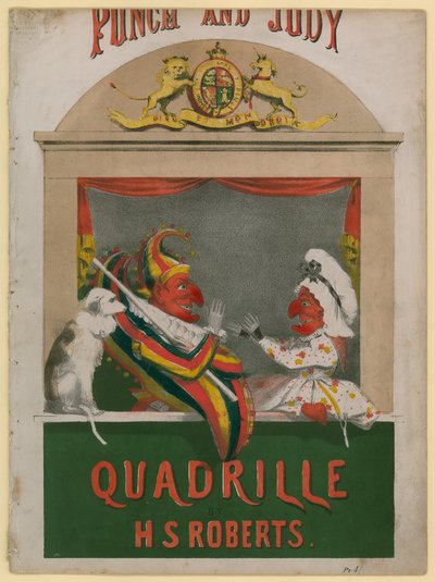 Punch og Judy Quadrille av HS Roberts av English School