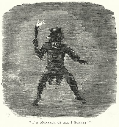 Punch tegneserie: I'm Monarch of All I Survey! (gravering) av English School
