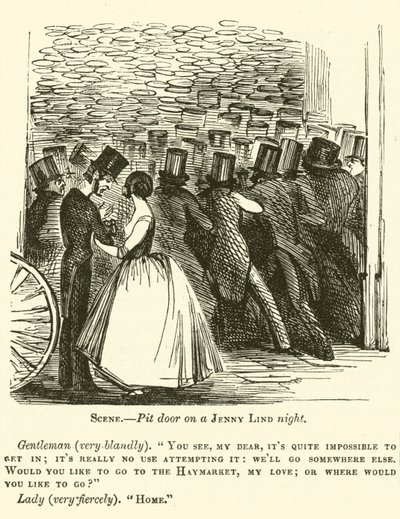 Punch tegneserie: Jenny Lind av English School