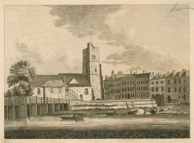 Putney Bridge and Church, London av English School