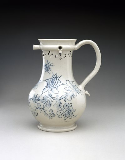 Puslespillmugge, ca. 1740-1780 (saltglasert steintøy) av English School