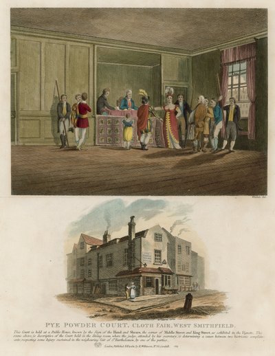 Pye Powder Court, Cloth Fair, West Smithfield av English School