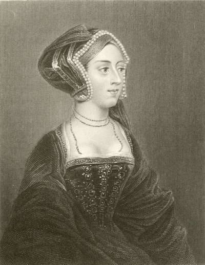 Dronning Anne Bullen av English School