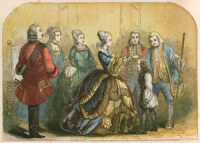 Dronning Anne rørte Dr Johnson, da han var gutt, for å kurere ham for scrofula av English School