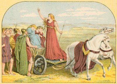Dronning Boadicea av English School