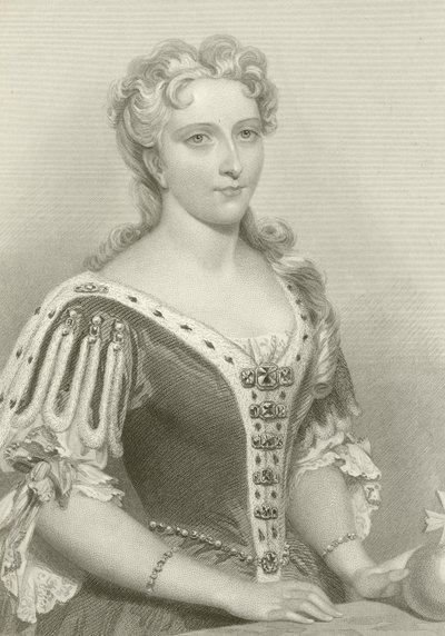 Dronning Caroline, konsort av kong George II av English School