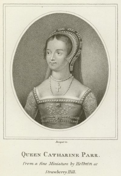 Dronning Catharine Parr (gravering) av English School
