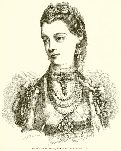 Dronning Charlotte, Conseort av George III av English School