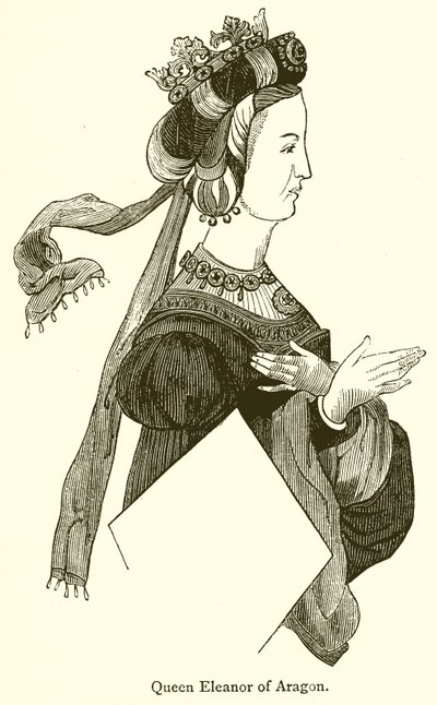 Dronning Eleanor av Aragon av English School