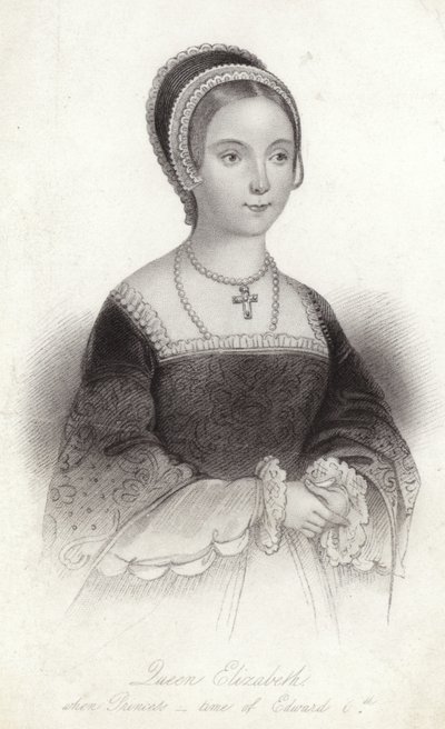 Dronning Elizabeth I av England av English School