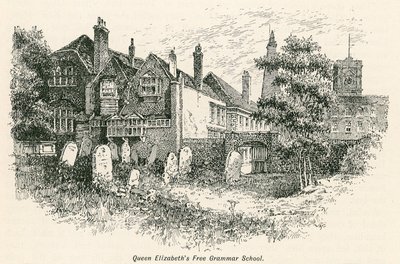 Queen Elizabeths Free Grammar School, St Saviours, Southwark av English School