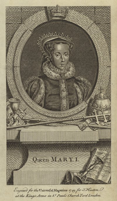 Dronning Mary I av English School