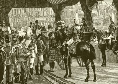 Dronning Victoria, Jubilee, Westminster Abbey, trener, hester av English School