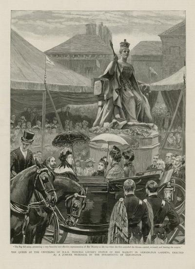 Dronning ved avdukingen av English School