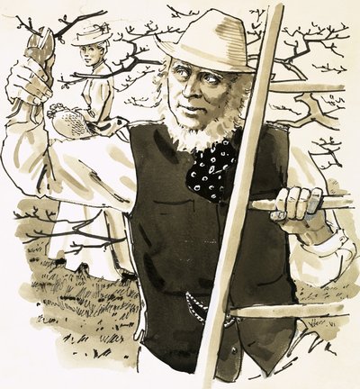 R D Blackmore, forfatteren av Lorna Doone av English School