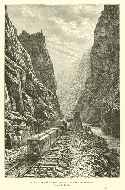 Jernbane i Rocky Mountains, Canada av English School