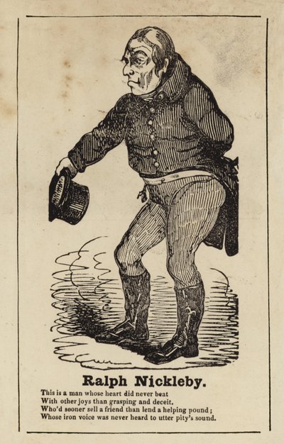 Ralph Nickleby fra Nicholas Nickleby av English School