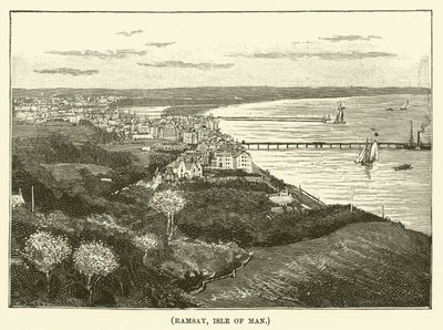 Ramsay, Isle of Man (gravering) av English School