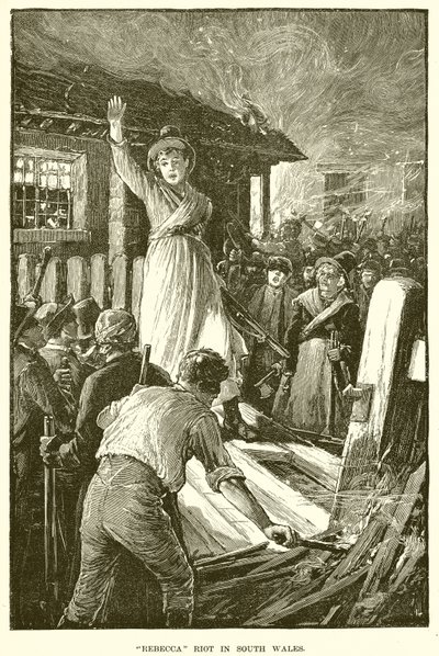 Rebecca Riot i Sør-Wales av English School