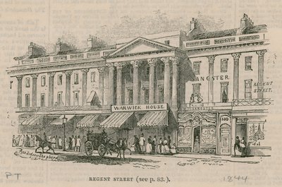Regent Street, London, vestsiden av English School