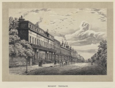 Regent Terrace (gravering) av English School