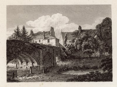 Rester av Eltham Palace, Kent av English School