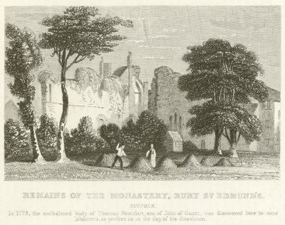 Rester av klosteret, Bury St Edmund