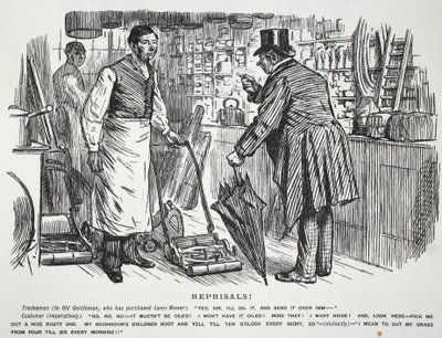 Represalier!, illustrasjon fra Punch av English School