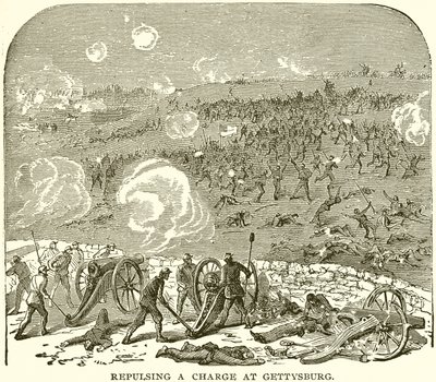 Avvise en anklage ved Gettysburg av English School