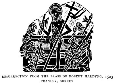 Oppstandelse fra Robert Hardyngs messing av English School
