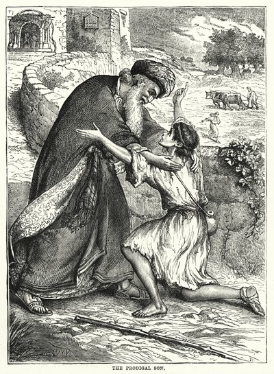 Return of the Prodigal Son av English School