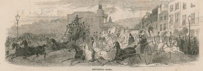 Retur hjem etter Epsom: Kennington Turnpike av English School