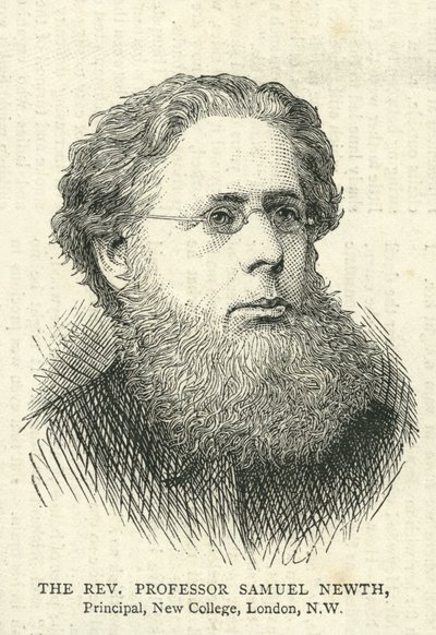 Rev Samuel Newth (1821–98), illustrasjon fra The Graphic 10. juli 1875 av English School