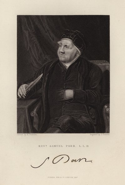 Pastor Samuel Parr av English School