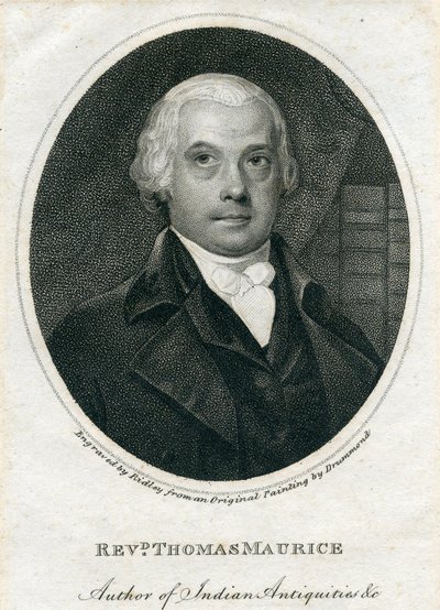 Pastor Thomas Maurice (1754-1824) (gravering) av English School