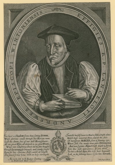 Pastor Lancelot Andrews, biskop av Winchester av English School