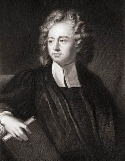 Richard Bentley (1662-1742) fra Gallery of Paintings, utgitt i 1833 av English School