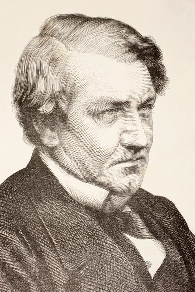 Richard Bourke (litho) av English School