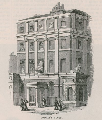 Richard Cosways hus, Stratford Place, Oxford Street, London av English School